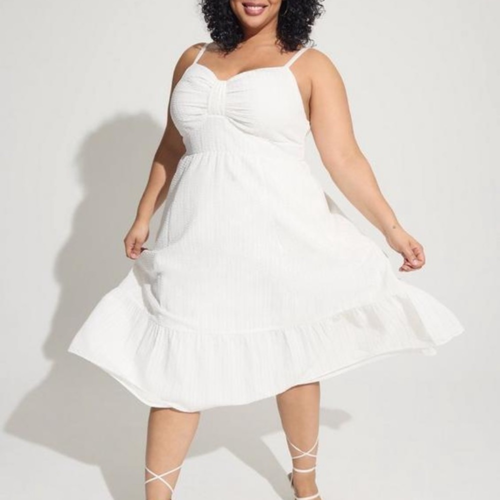 White dress